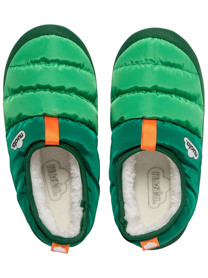Pantofole unisex Nuvola suola in gomma Verde scuro - Kiabi