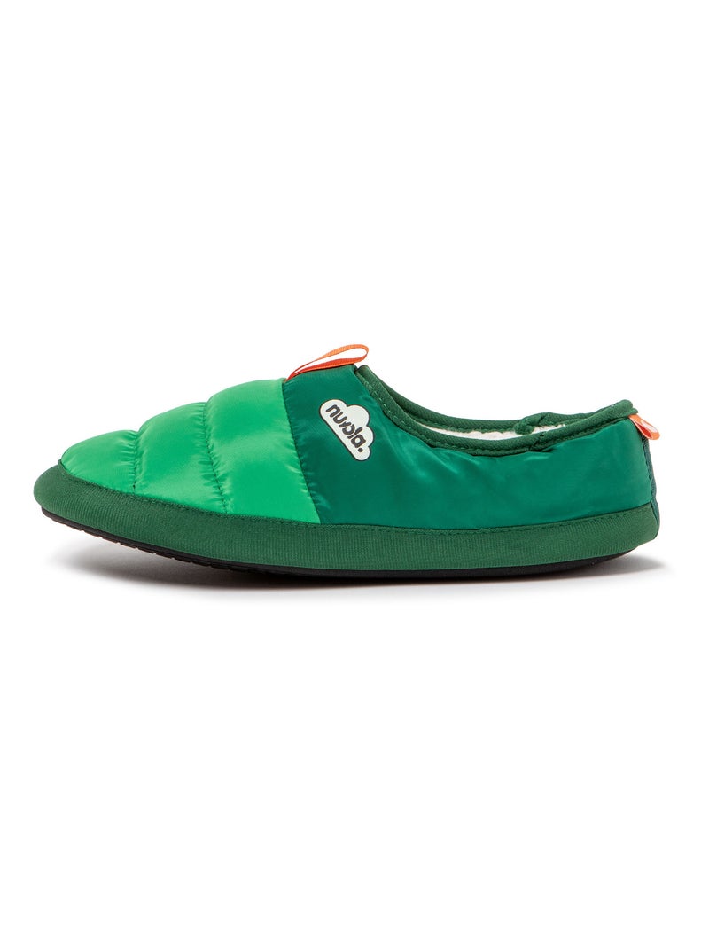 Pantofole unisex Nuvola suola in gomma Verde scuro - Kiabi