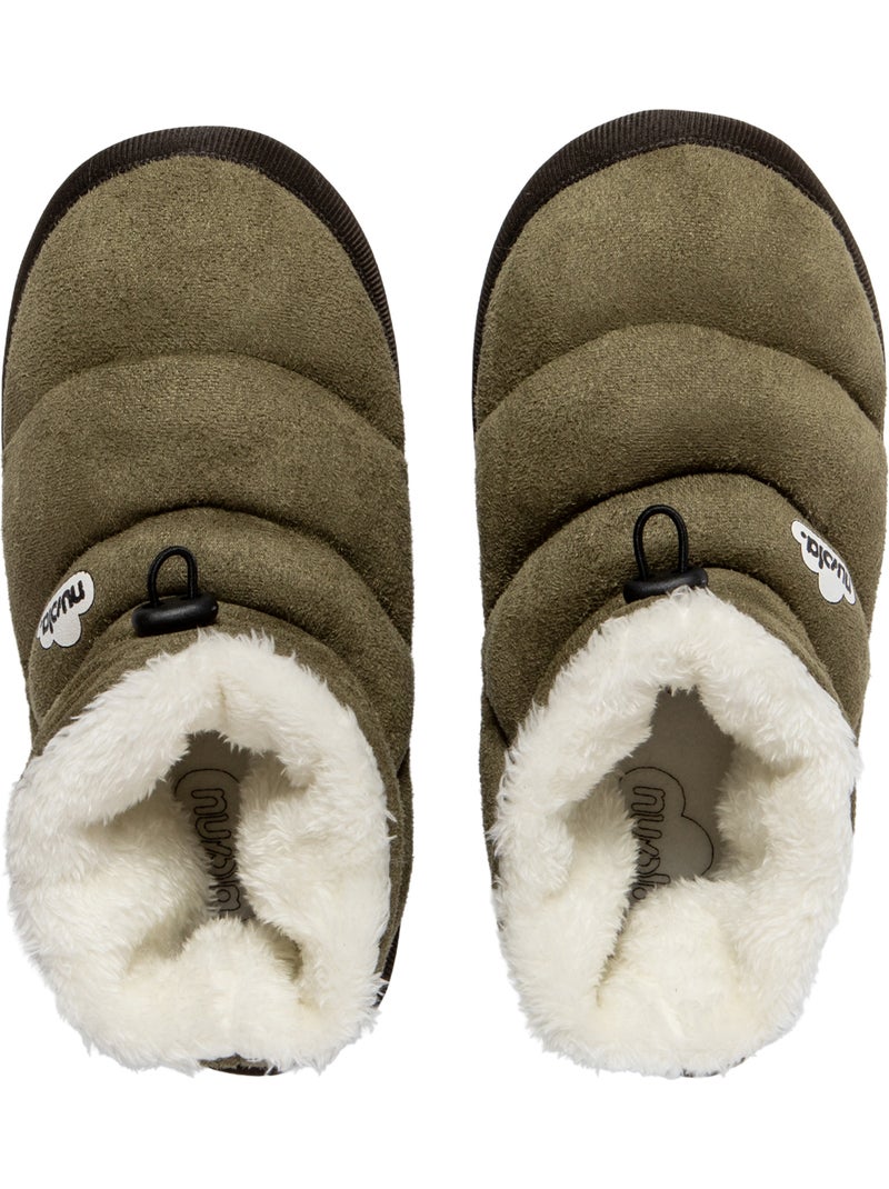 Pantofole unisex Nuvola suola in gomma Verde scuro - Kiabi
