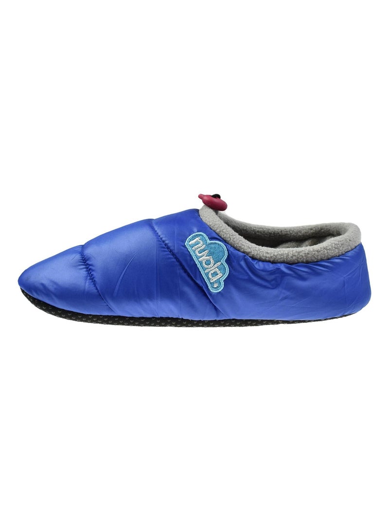 Pantofole unisex Nuvola suola in tessuto Blu reale - Kiabi