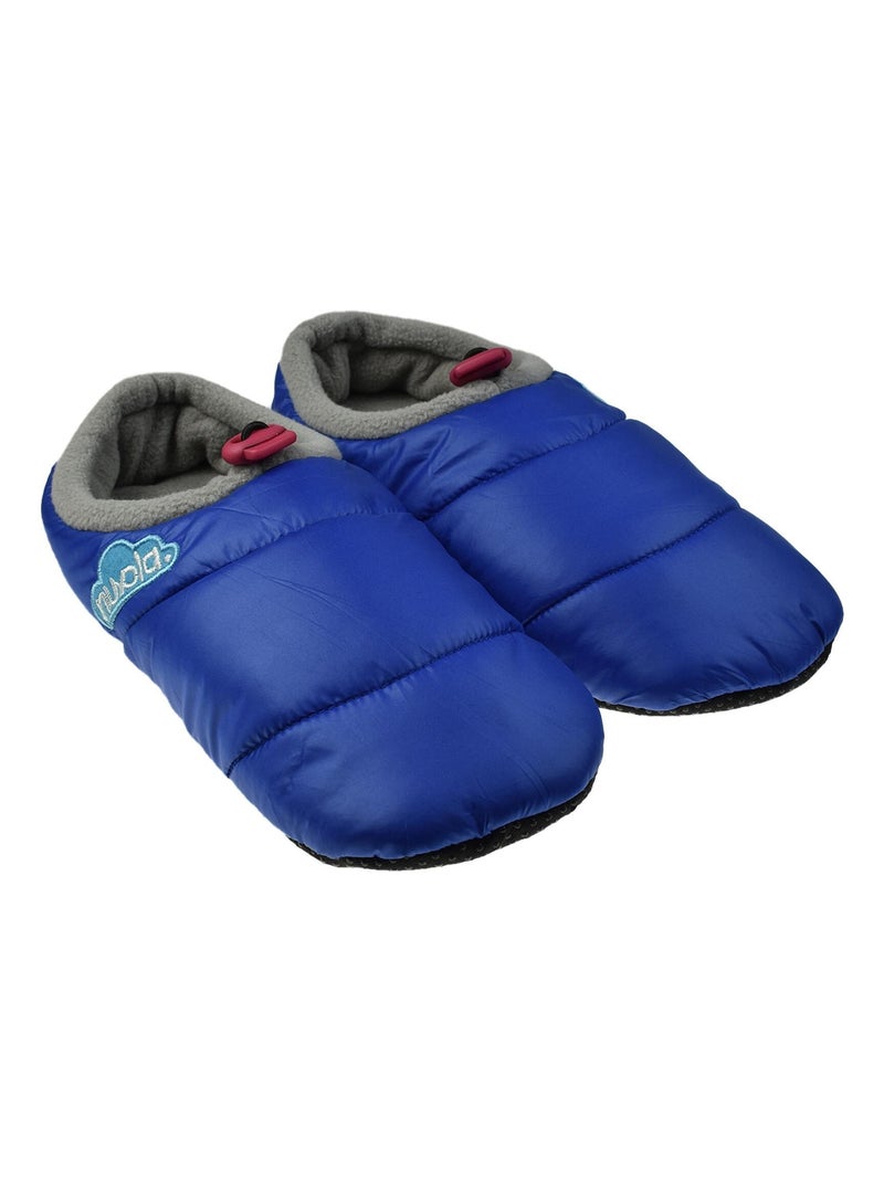 Pantofole unisex Nuvola suola in tessuto Blu reale - Kiabi