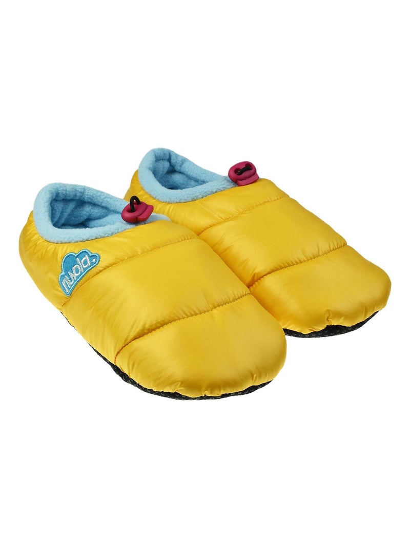 Pantofole unisex Nuvola suola in tessuto Giallo - Kiabi