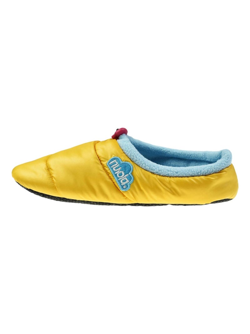 Pantofole unisex Nuvola suola in tessuto Giallo - Kiabi