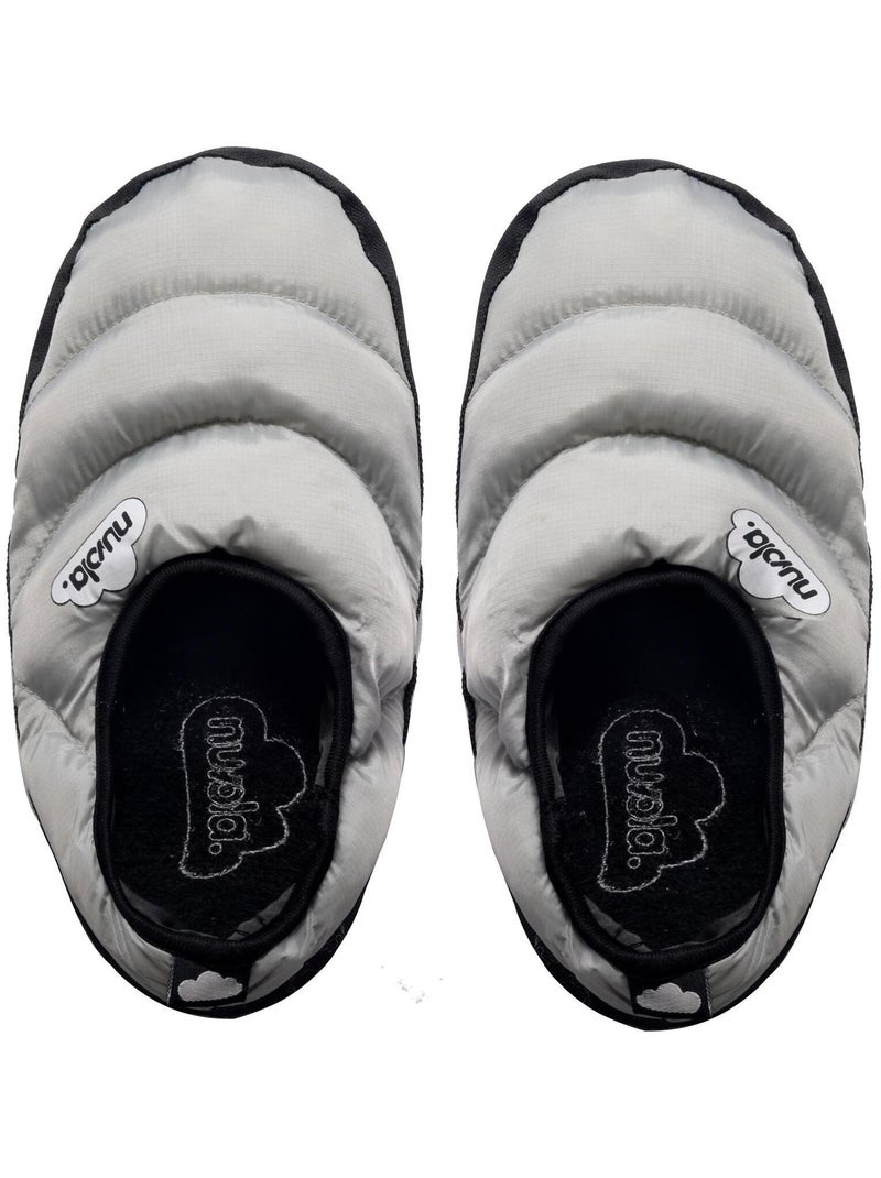 Pantofole unisex Nuvola suola in tessuto Grigio - Kiabi