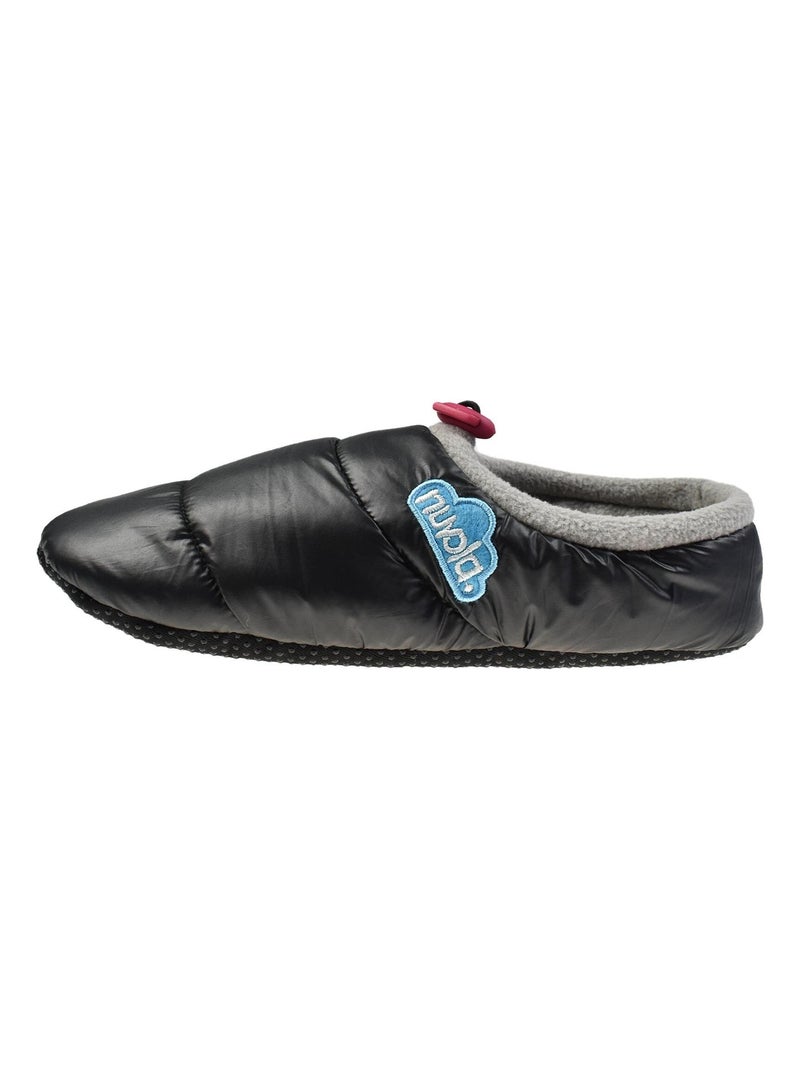 Pantofole unisex Nuvola suola in tessuto Nero - Kiabi