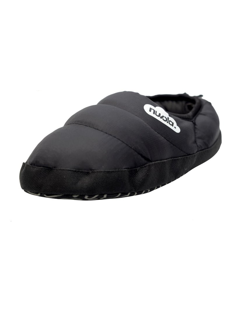 Pantofole unisex Nuvola suola in tessuto Nero - Kiabi