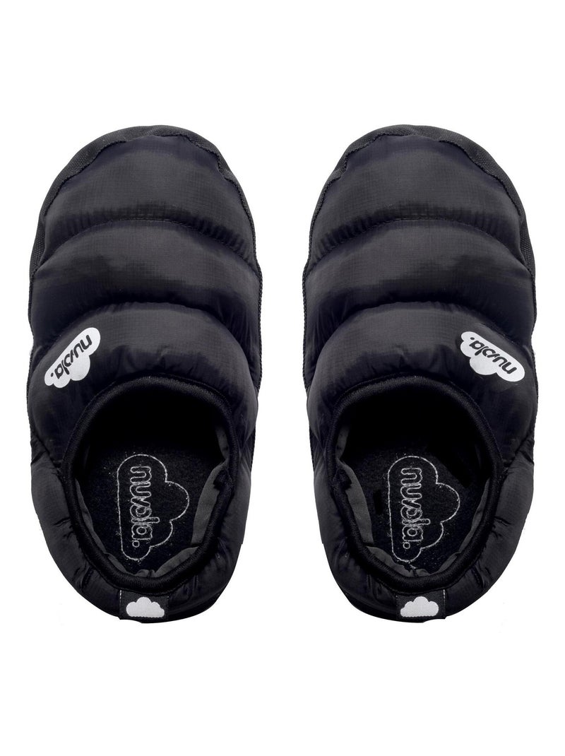 Pantofole unisex Nuvola suola in tessuto Nero - Kiabi