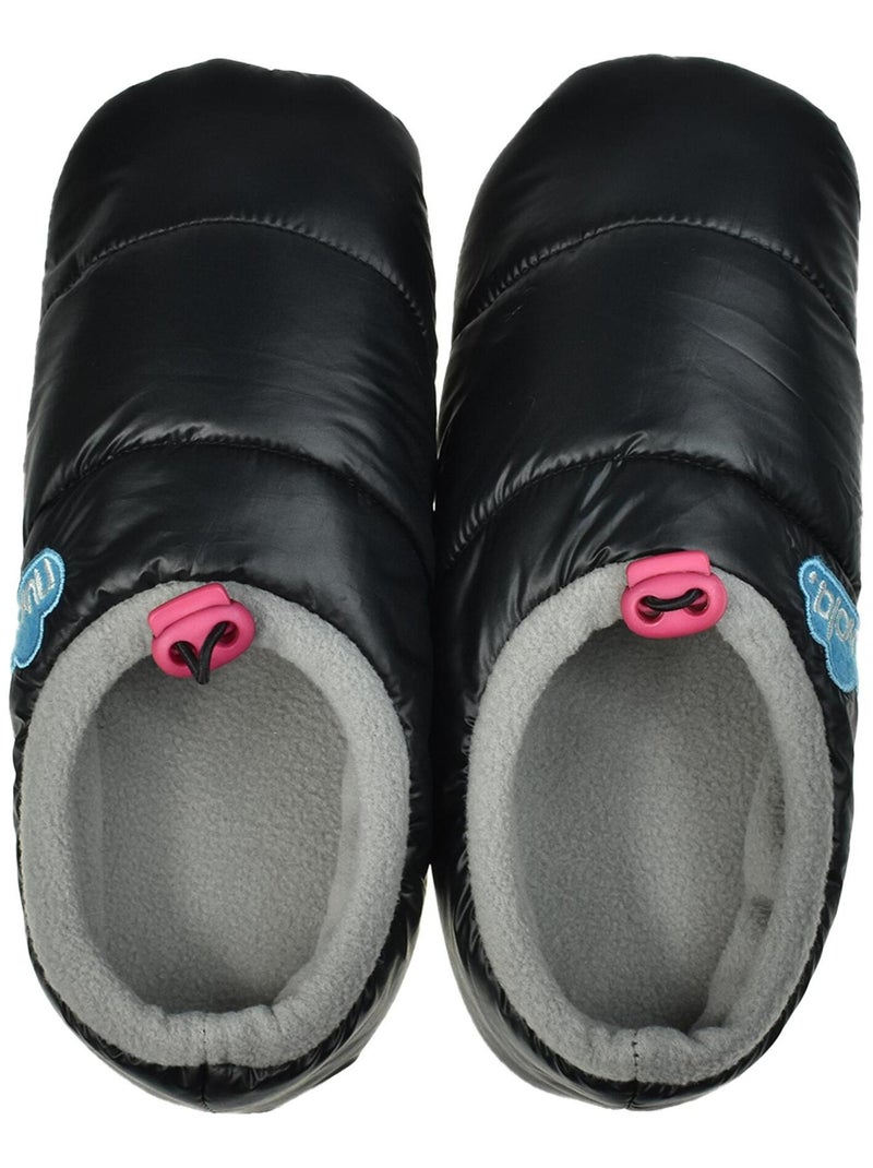 Pantofole unisex Nuvola suola in tessuto Nero - Kiabi