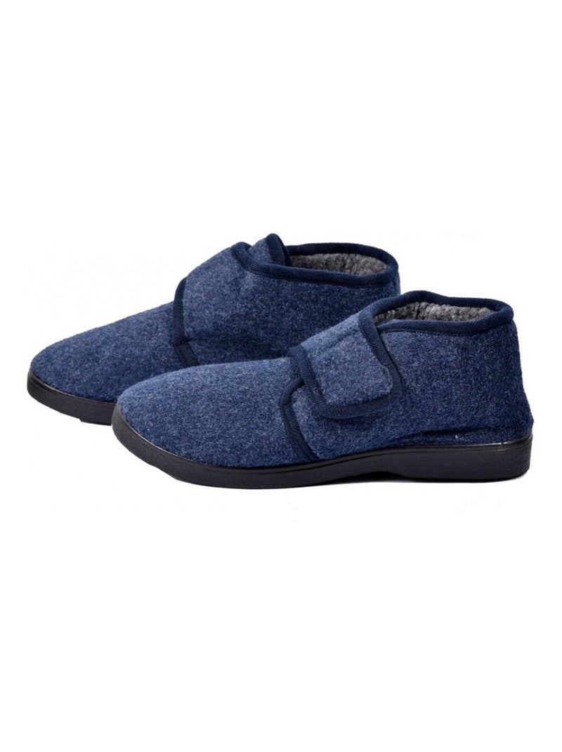 Pantofole Uomo Ciabatte PREMIUM Blu marino - Kiabi