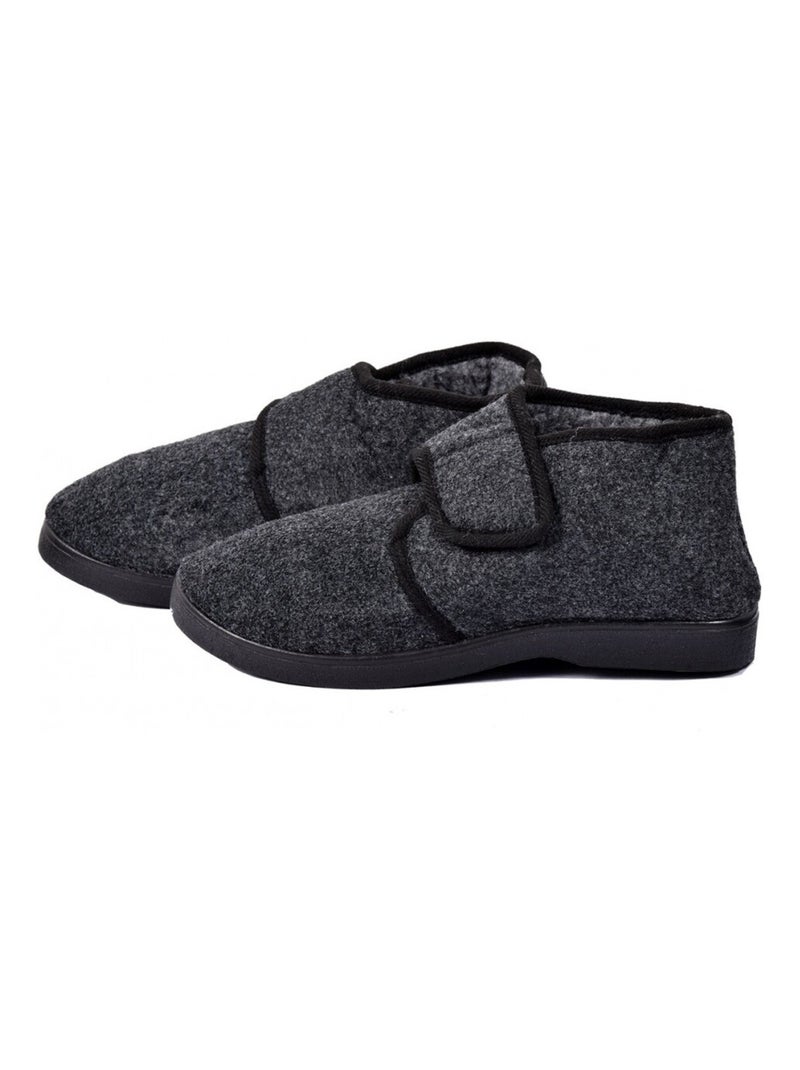 Pantofole Uomo Ciabatte PREMIUM Nero - Kiabi