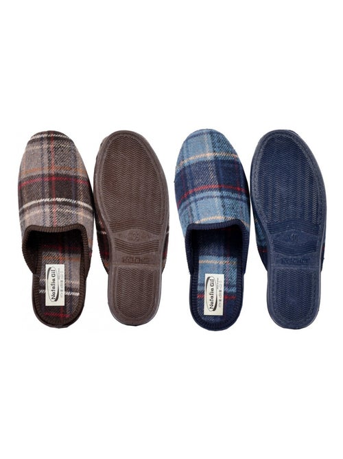 Pantofole uomo Comfort e Qualità Superiore - Confezione da 2 - Kiabi