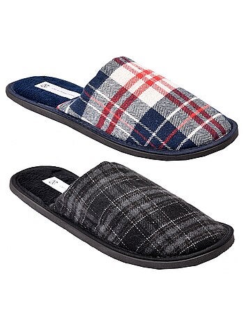 Pantofole Uomo CXL By LACROIX Confezione da 2