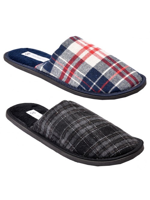 Pantofole Uomo CXL By LACROIX Confezione da 2 - Kiabi Pantofole Uomo CXL By LACROIX Confezione da 2 - Kiabi