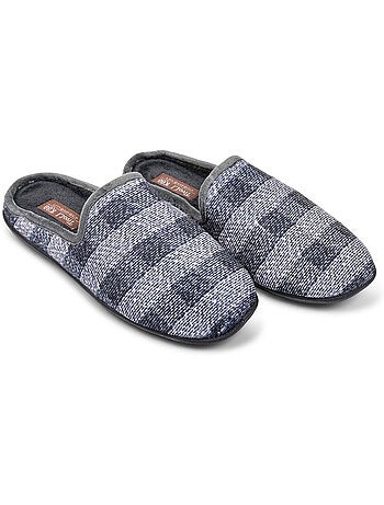 Pantofole Uomo Mule Calde Antiscivolo Comfort OZABI