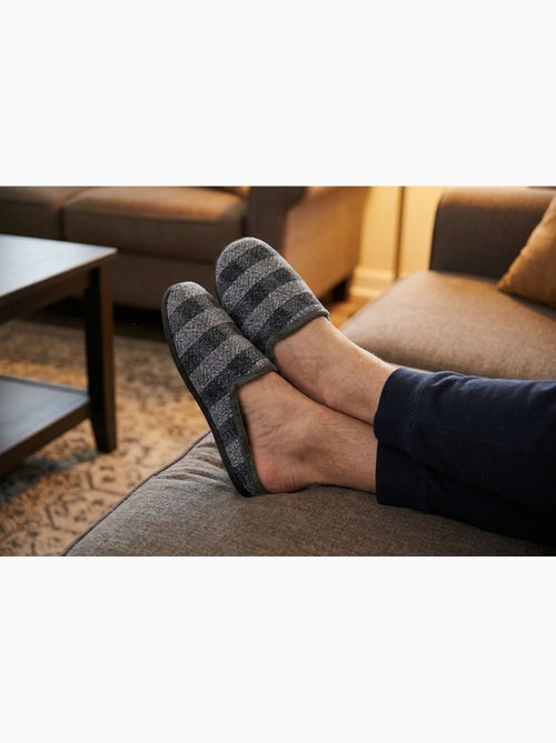Pantofole Uomo Mule Calde Antiscivolo Comfort OZABI - Kiabi Pantofole Uomo Mule Calde Antiscivolo Comfort OZABI - Kiabi