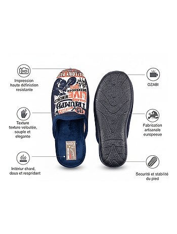 Pantofole Uomo Mule Fantasia PHOTOPRINT
