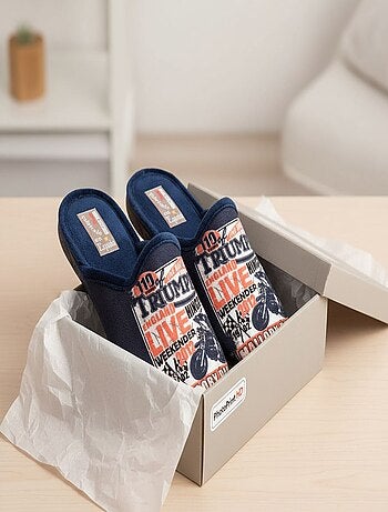 Pantofole Uomo Mule Fantasia PHOTOPRINT