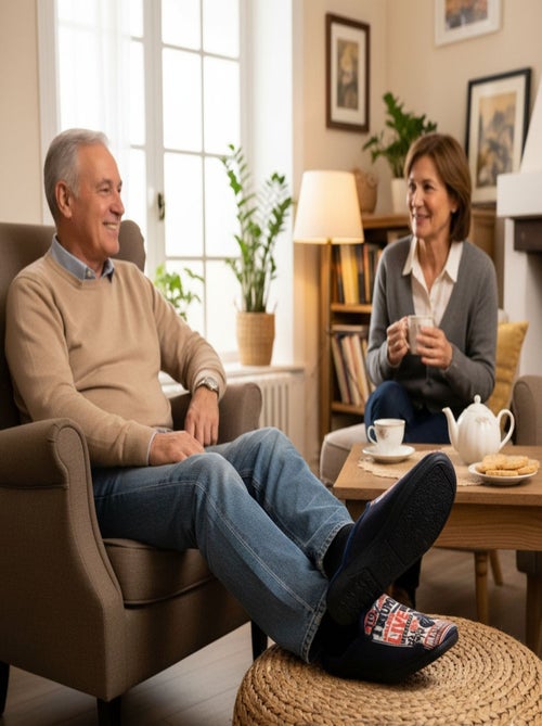 Pantofole Uomo Mule Fantasia PHOTOPRINT - Kiabi