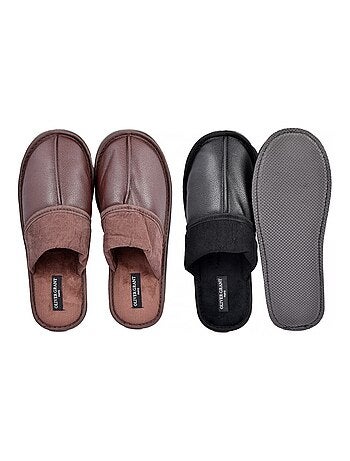 Pantofole Uomo OLIVER GRANT Confezione da 2