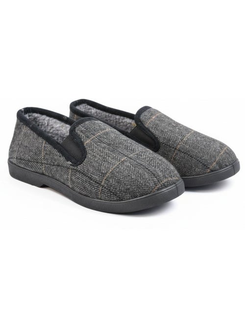 Pantofole uomo ozabi carreaux chevrons suola antidérapante - Kiabi Pantofole uomo ozabi carreaux chevrons suola antidérapante - Kiabi
