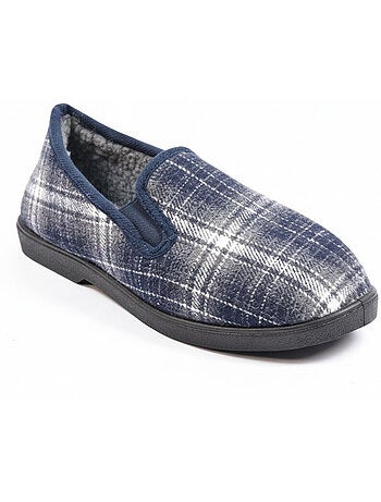 Pantofole uomo ozabi carreaux chevrons suola antidérapante