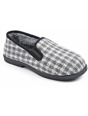 Pantofole uomo ozabi carreaux chevrons suola antidérapante