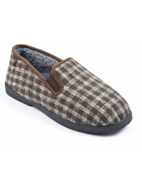 Pantofole uomo ozabi carreaux chevrons suola antidérapante - Kiabi Pantofole uomo ozabi carreaux chevrons suola antidérapante - Kiabi