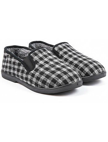 Pantofole uomo ozabi carreaux chevrons suola antidérapante