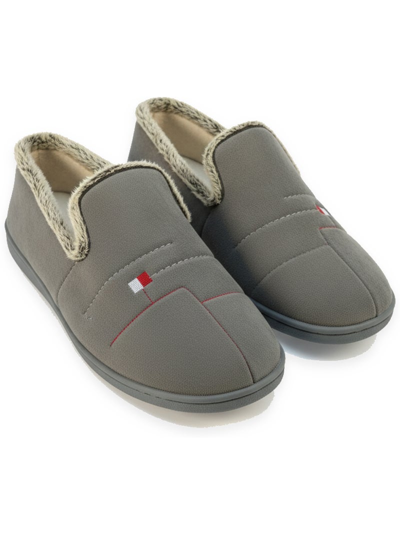 Pantofole uomo ozabi fantasia suola estraibile Grigio - Kiabi