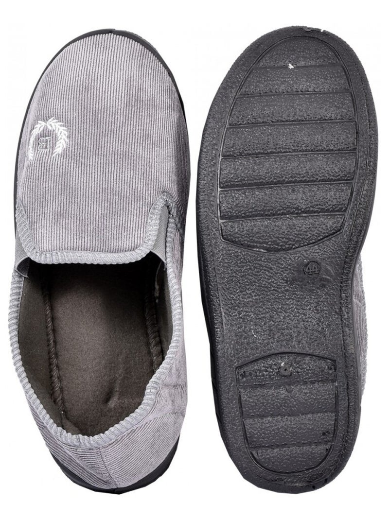 Pantofole Uomo Pantofola PREMIUM Grigio - Kiabi
