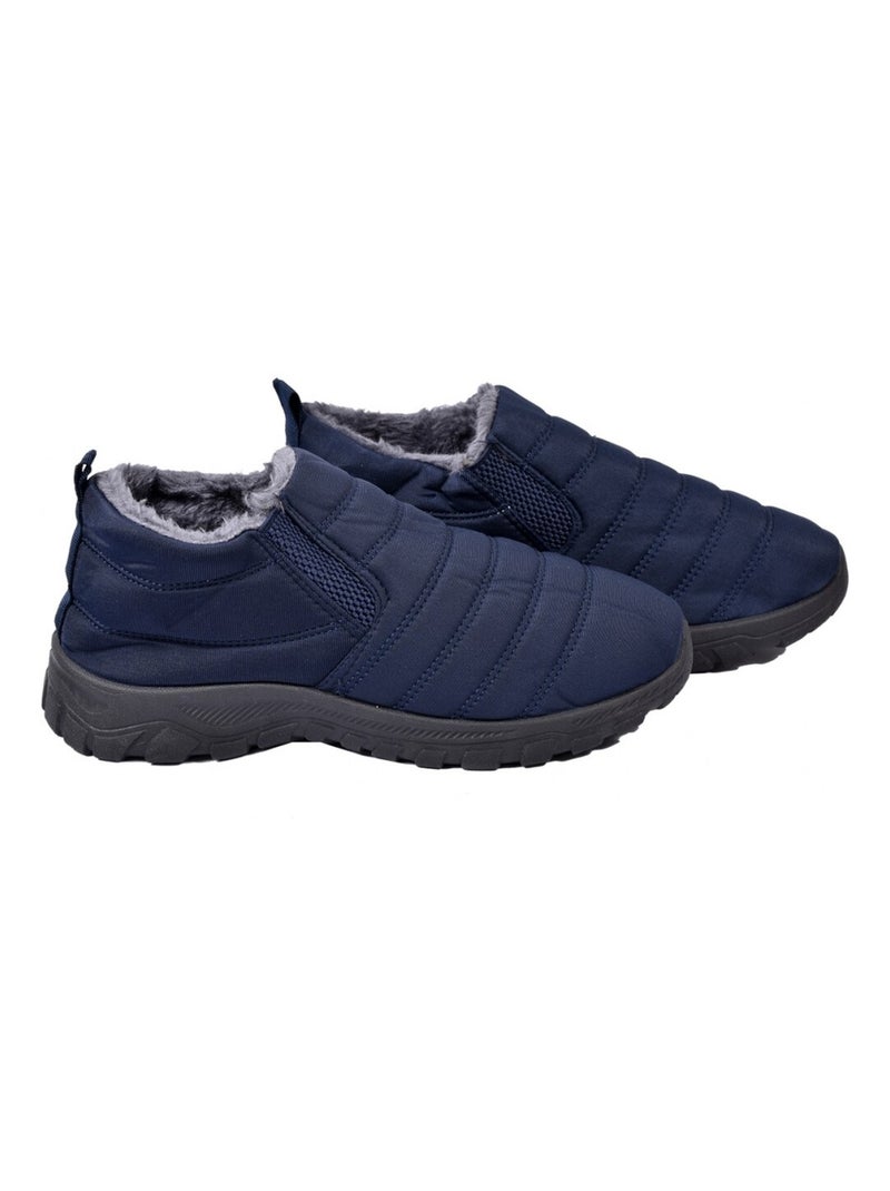 Pantofole Uomo PREMIUM Blu marino - Kiabi