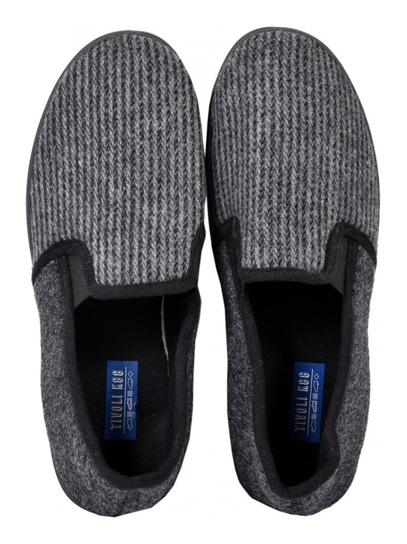 Pantofole Uomo PREMIUM Grigio antracite - Kiabi