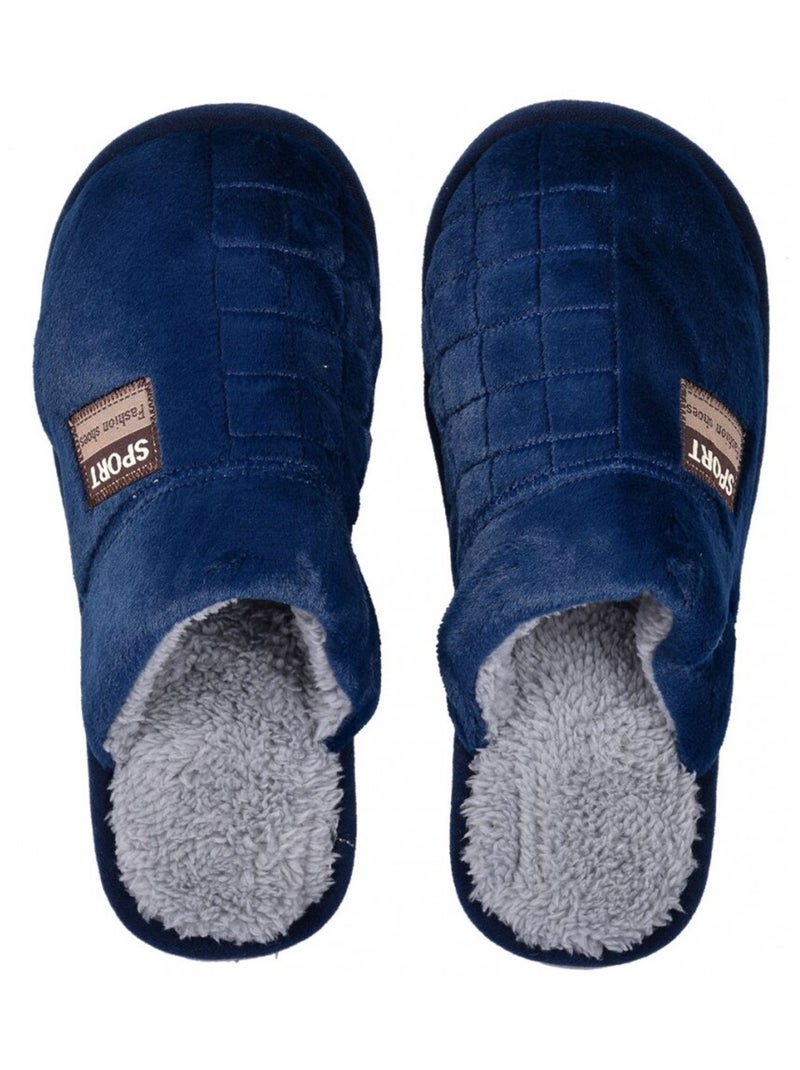 Pantofole uomo SPORT Fashion Blu marino - Kiabi