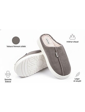 Pantofole uomo velluto a coste MU10121