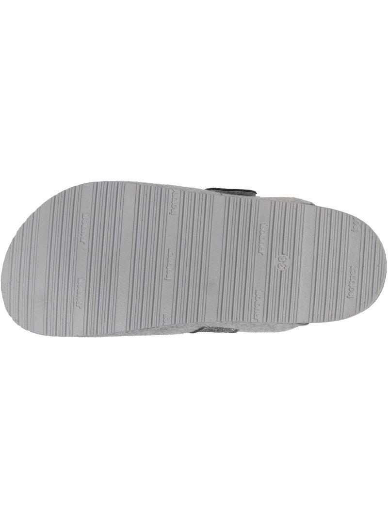 Pantofole zoccoli plantare anatomico comfort donna Grigio melangiato - Kiabi