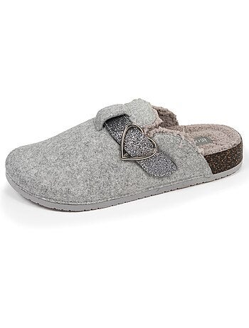 Pantofole zoccoli plantare anatomico comfort donna Isotoner