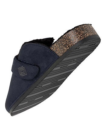 Pantofole zoccoli soletta in memory foam uomo Isotoner