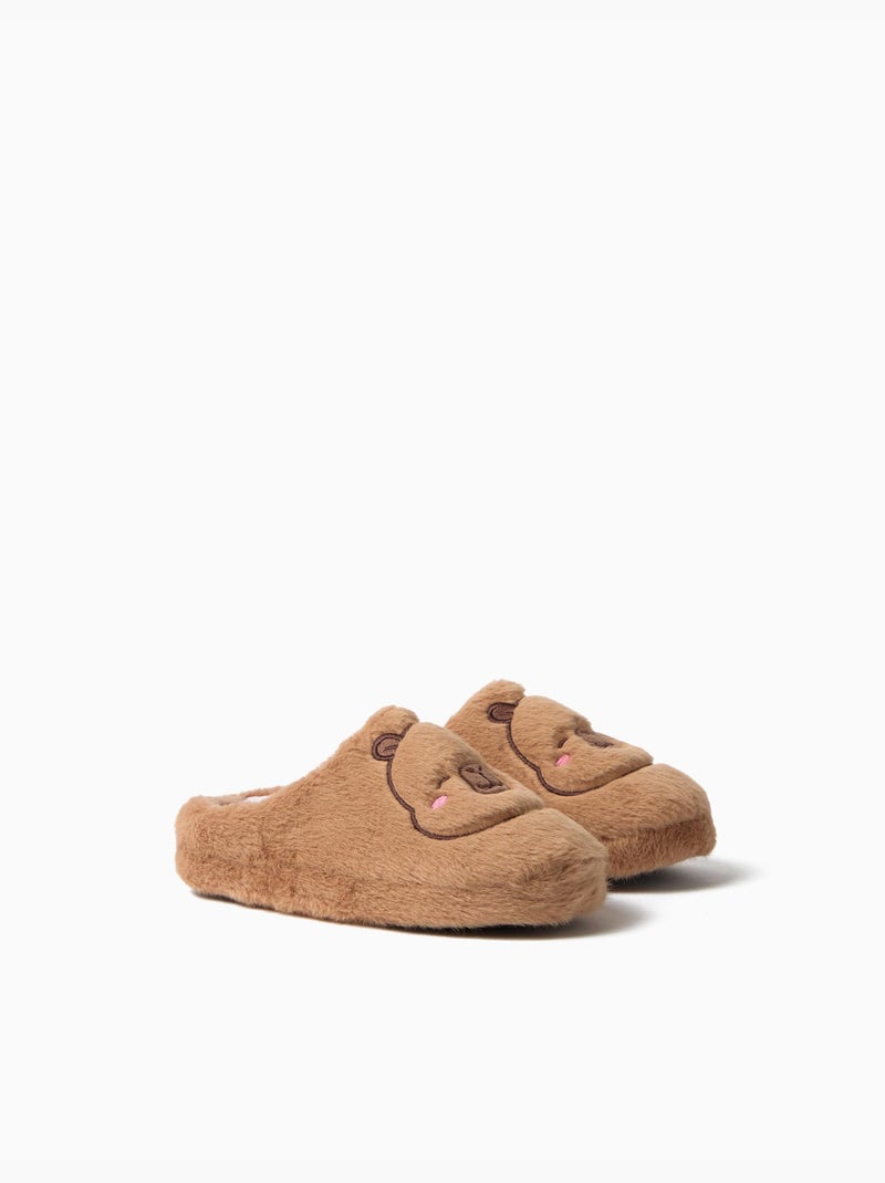 Pantofole©'capibara' capyfun, mo fashion Marrone - Kiabi