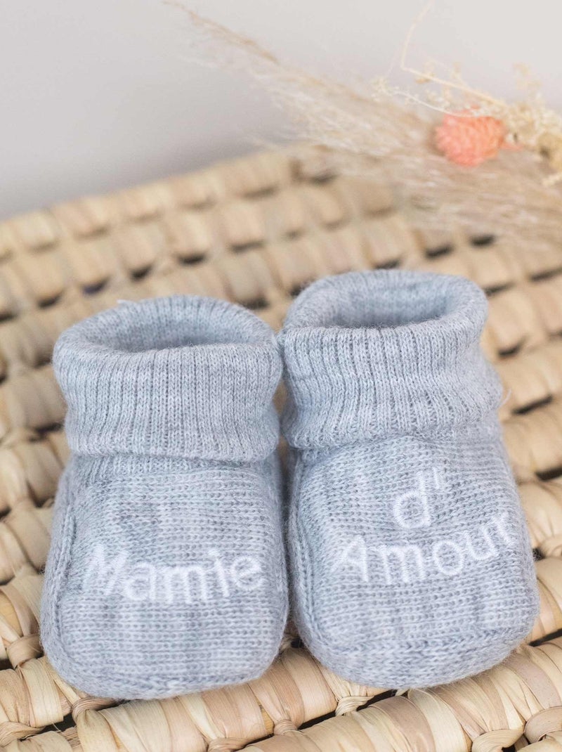 Pantofoline bebè Grigio - Kiabi