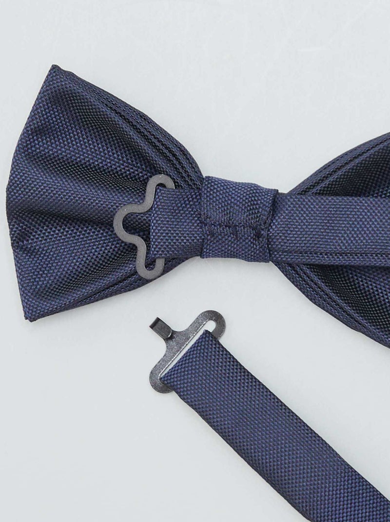 Papillon nero testurizzato BLU - Kiabi