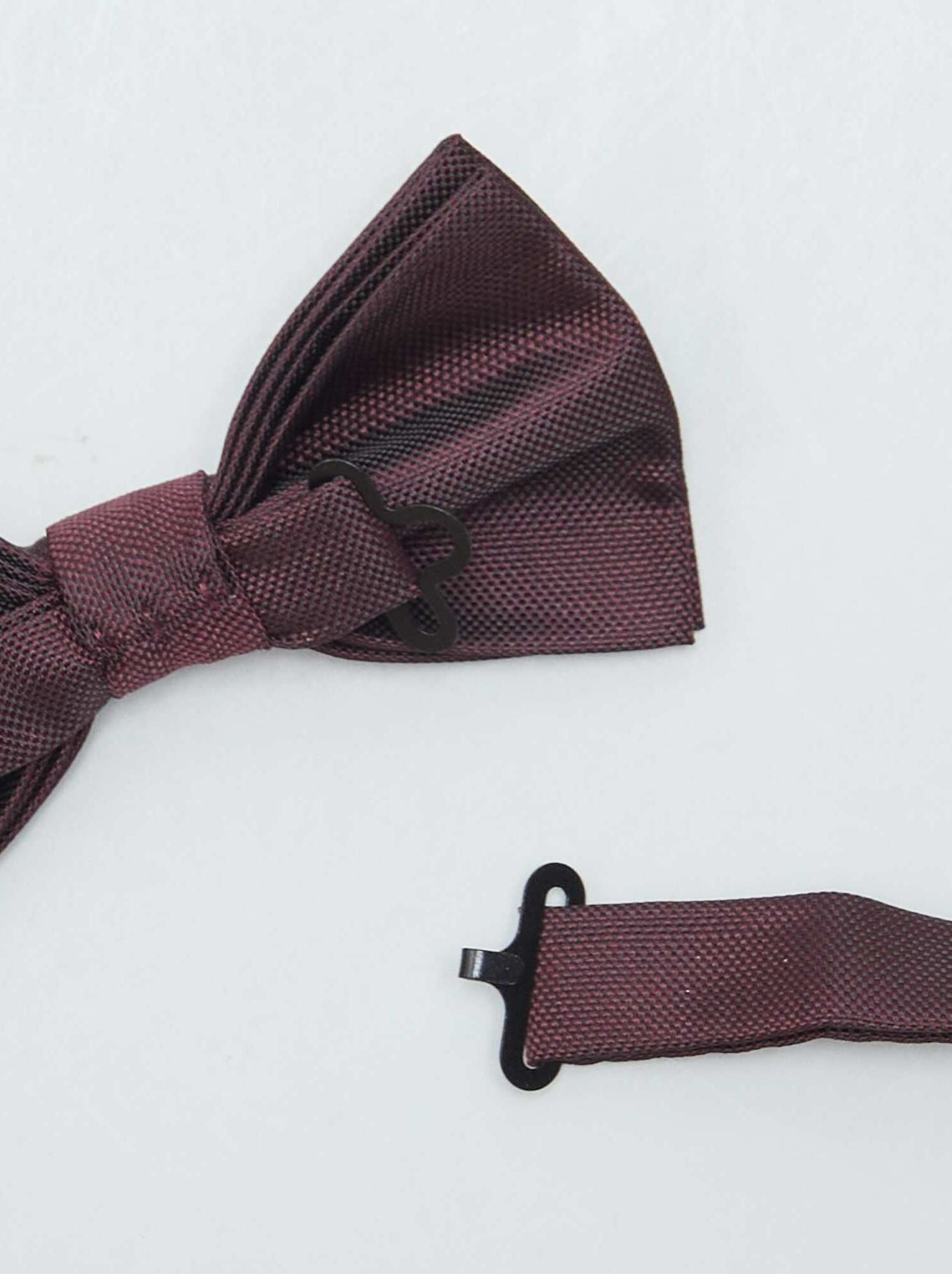 TigerTie Papillon Basic Uomo – Colore Rosso (Rot) – Taglia Unica 12,5 X 6,5 Cm