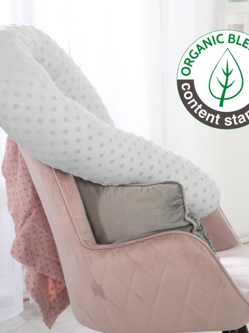 Paracolpi a cuscino in cotone biologico Oeko‑Tex® "Roba lil planet" Grigio - Kiabi
