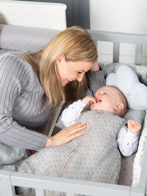 Paracolpi bebè in cotone biologico con pois in rilievo – ROBA "Lil Planet" - Kiabi