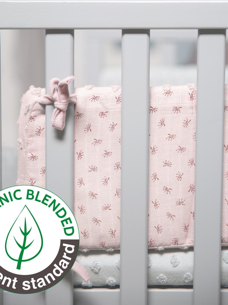 Paracolpi bebè in cotone biologico con pois in rilievo – ROBA "Lil Planet" Rosa - Kiabi