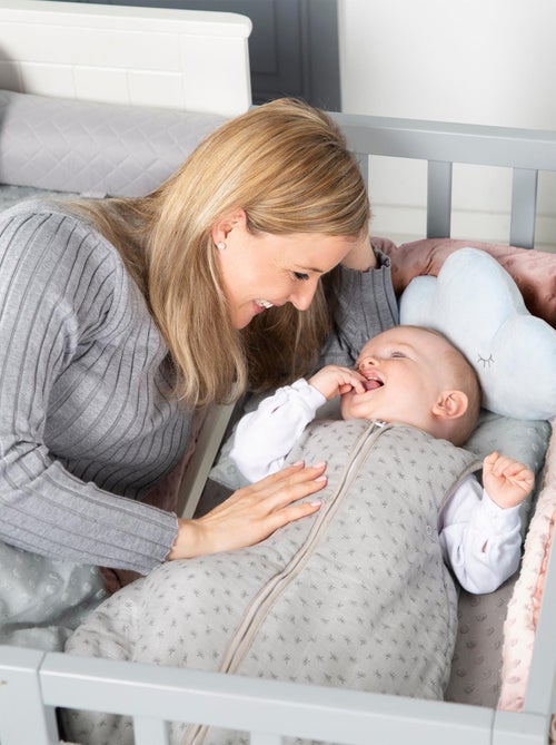 Paracolpi bebè in cotone biologico con pois in rilievo – ROBA "Lil Planet" - Kiabi