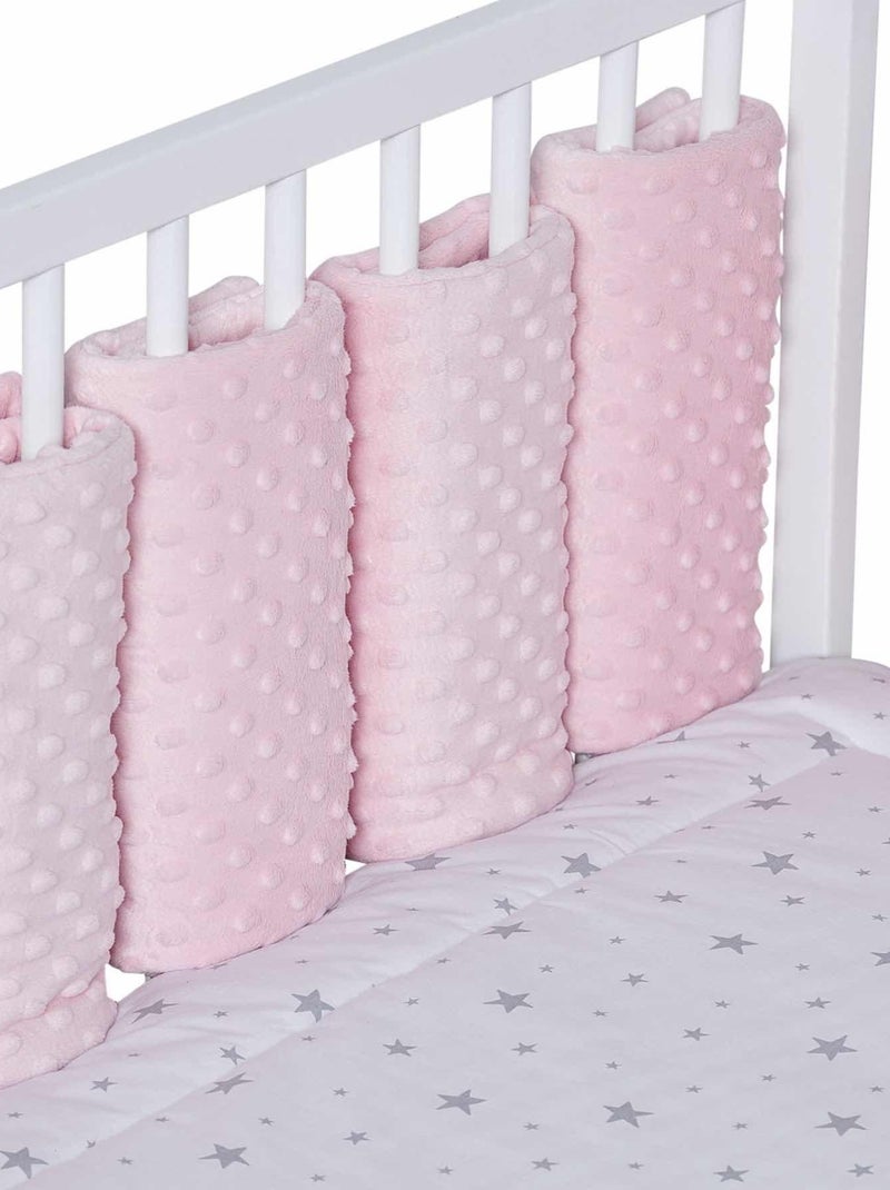 Paracolpi bebè modulabile minky velluto | SEVIRA KIDS Rosa - Kiabi