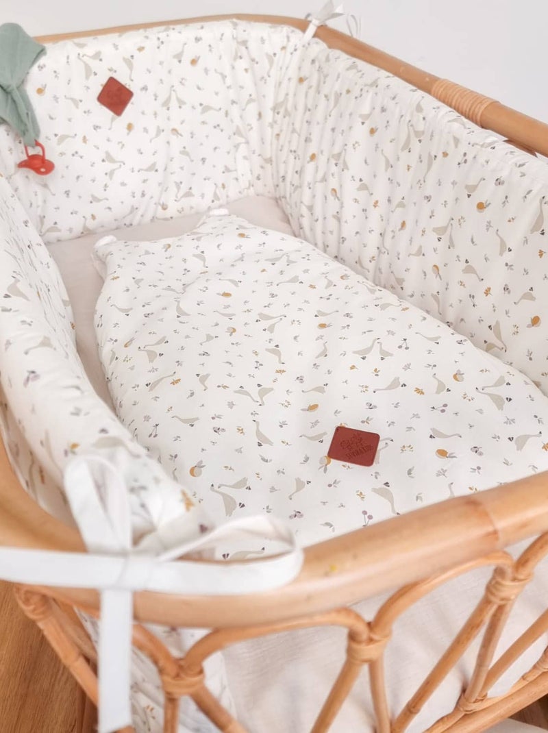 Paracolpi bebè reversibile sfoderabile cotone | SEVIRA KIDS Beige - Kiabi