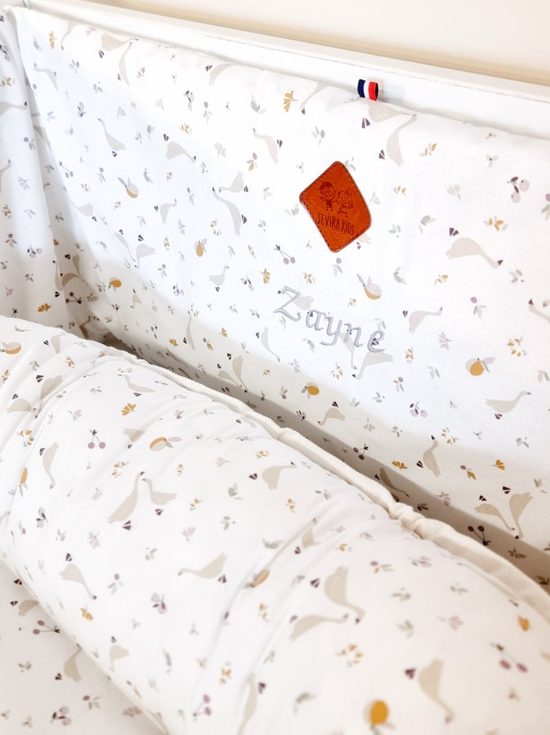 Paracolpi bebè reversibile sfoderabile cotone | SEVIRA KIDS Beige - Kiabi