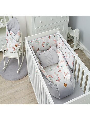 Paracolpi bebè reversibile sfoderabile cotone | SEVIRA KIDS