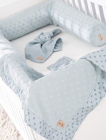 Paracolpi + copertina + doudou in cotone bio "Roba Lil Planet